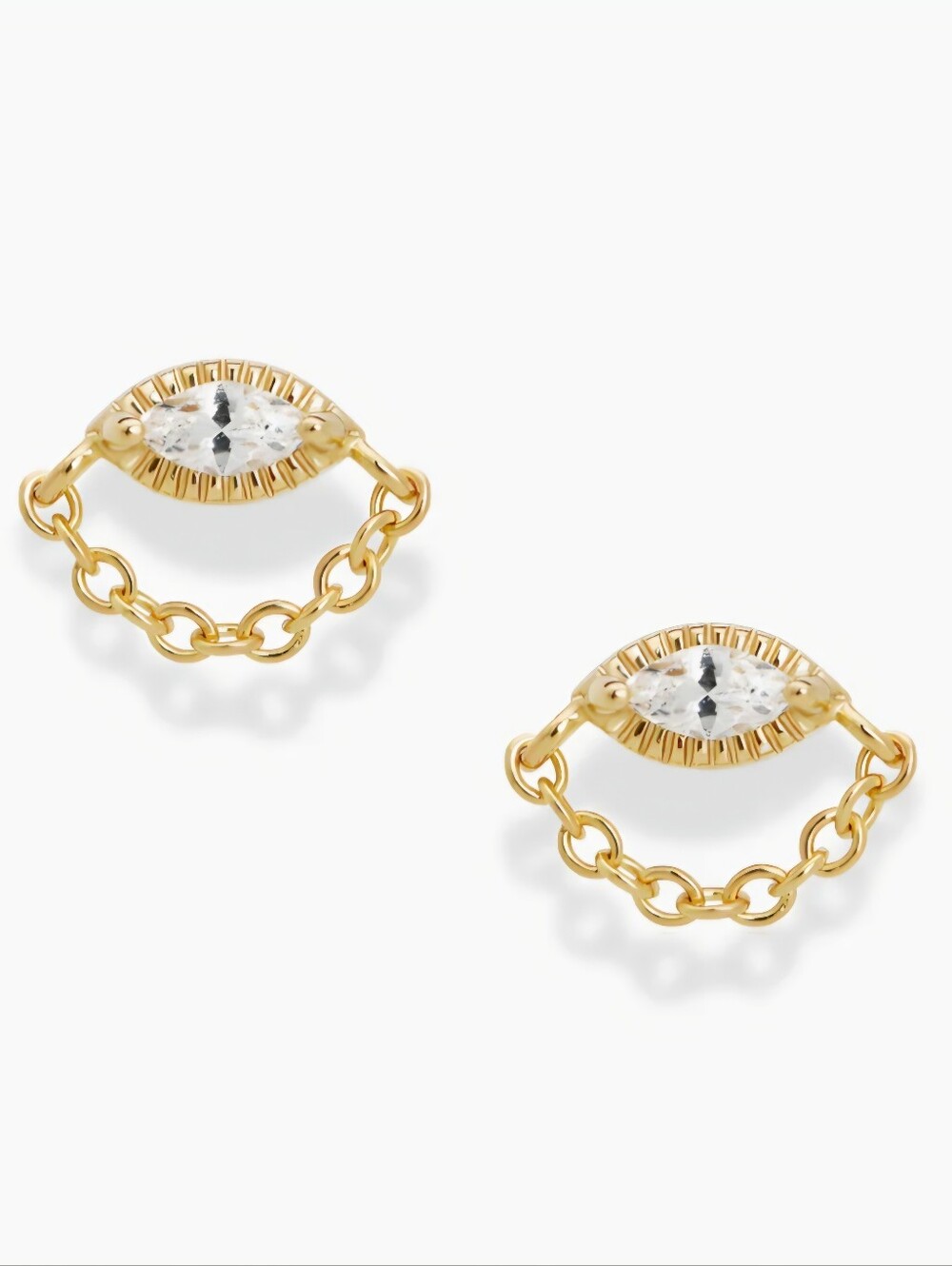 Mod + Jo Simone Chain Stud Earrings